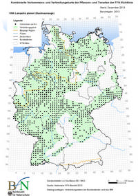 Verbreitung Lampetra planeri