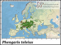 Verbreitung Maculinea teleius