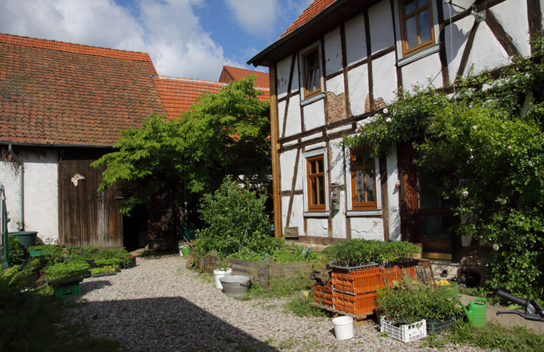 Ältere Gebäude mit naturschutzfachlich wertvollen Habitatstrukturen